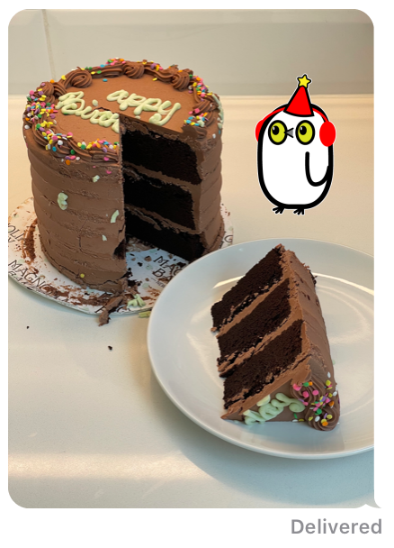 Tammie wants cake.
